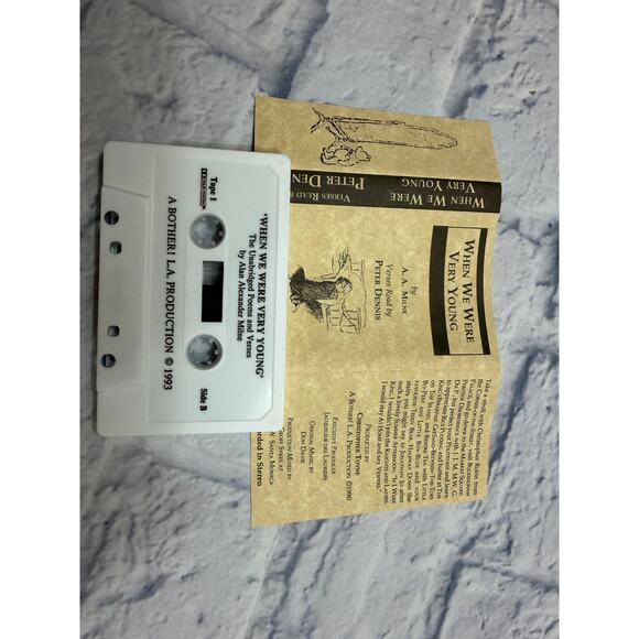 Winnie the Pooh Stories & Poems Cassette tape Collection in Cedar Box Wooden Box - Picture 7 of 15